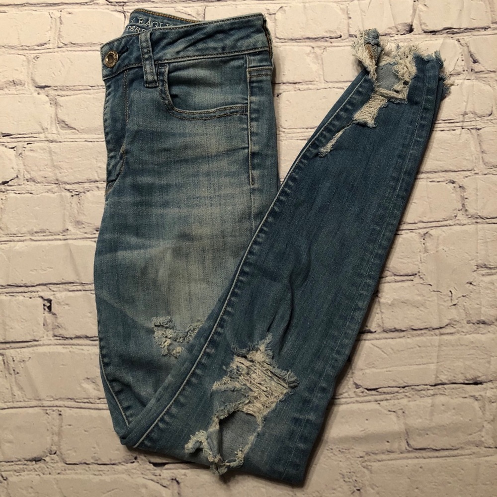 American eagle high waisted jeggings